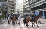 Drukte in Haagse straten neemt toe, kort voor troonrede