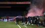 Cambuur - FC Utrecht twee keer stilgelegd door vuurwerk en fans