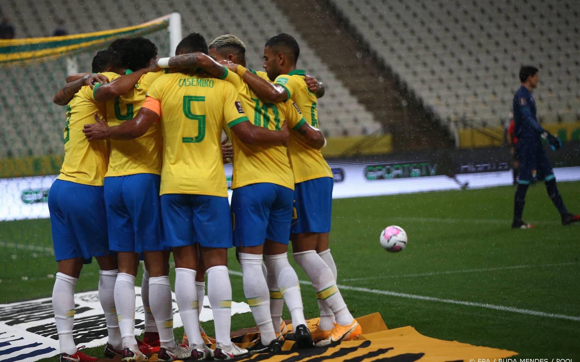 Brazilië opent WK-kwalificatie met ruime zege
