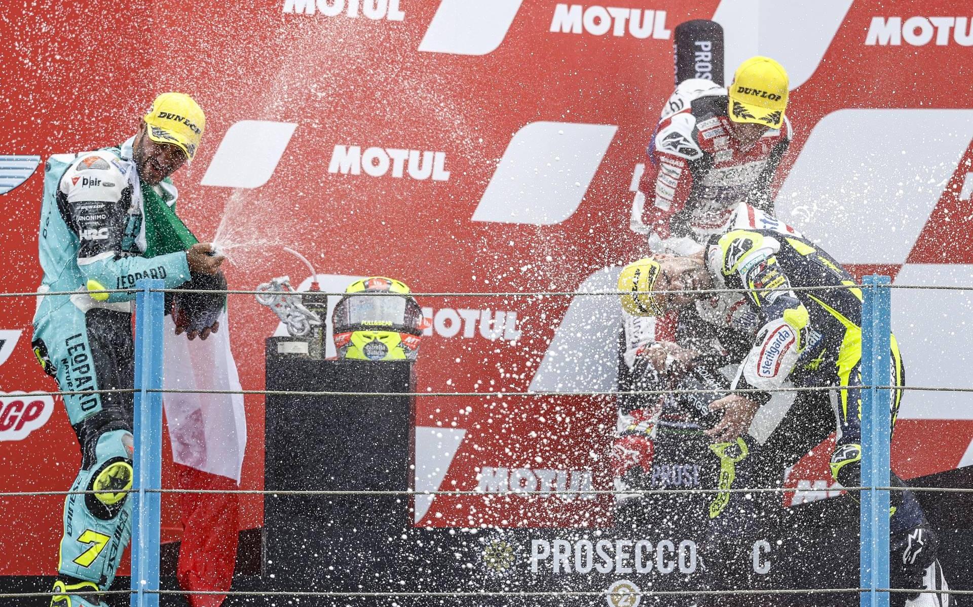 Italiaan Foggia wint Moto3-race bij TT van Assen - Leeuwarder Courant