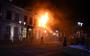 Grote brand in oude gemeentehuis Wolvega. FOTO DE VRIES MEDIA