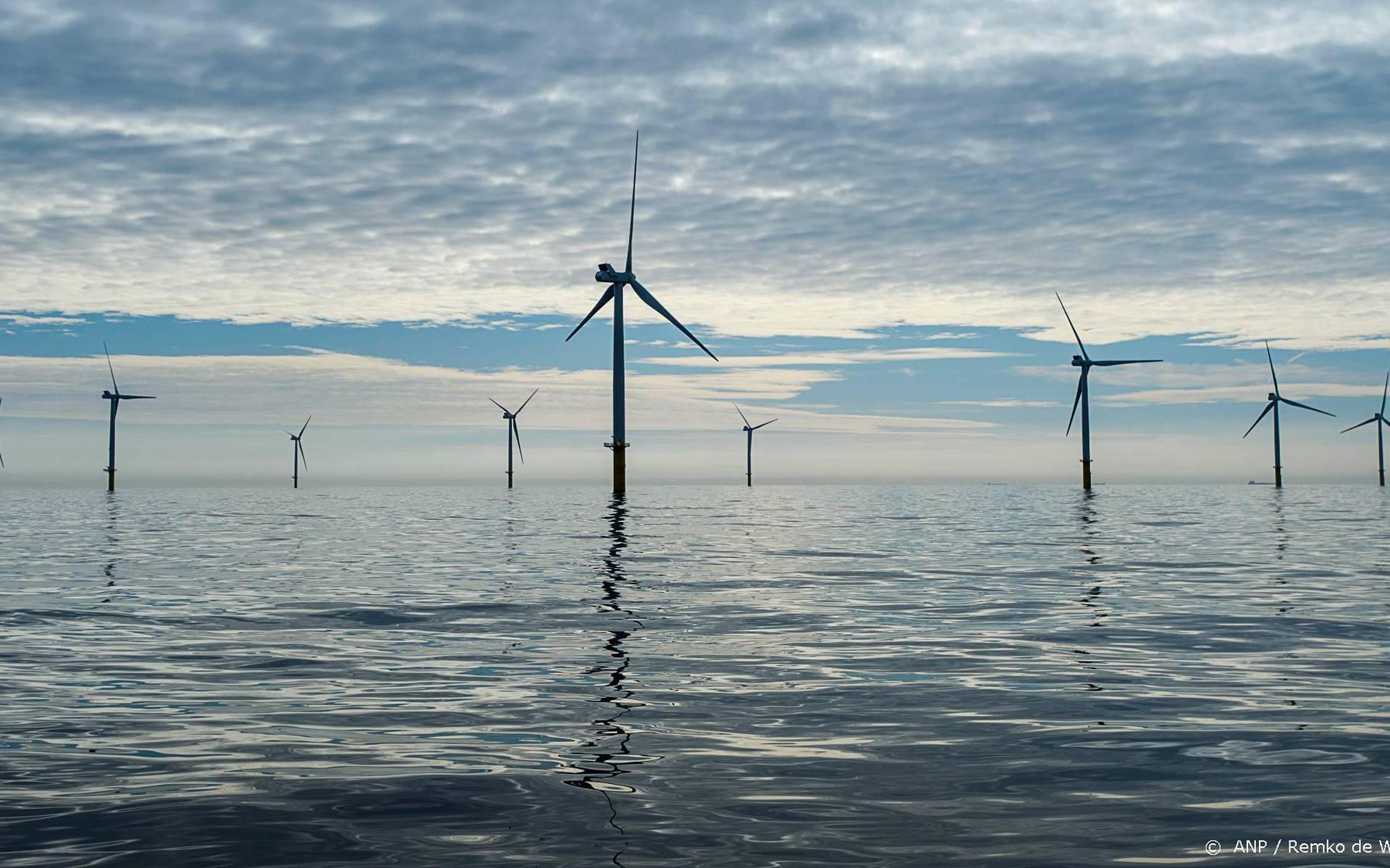 Windmolens op zee produceren meer stroom dan turbines op land