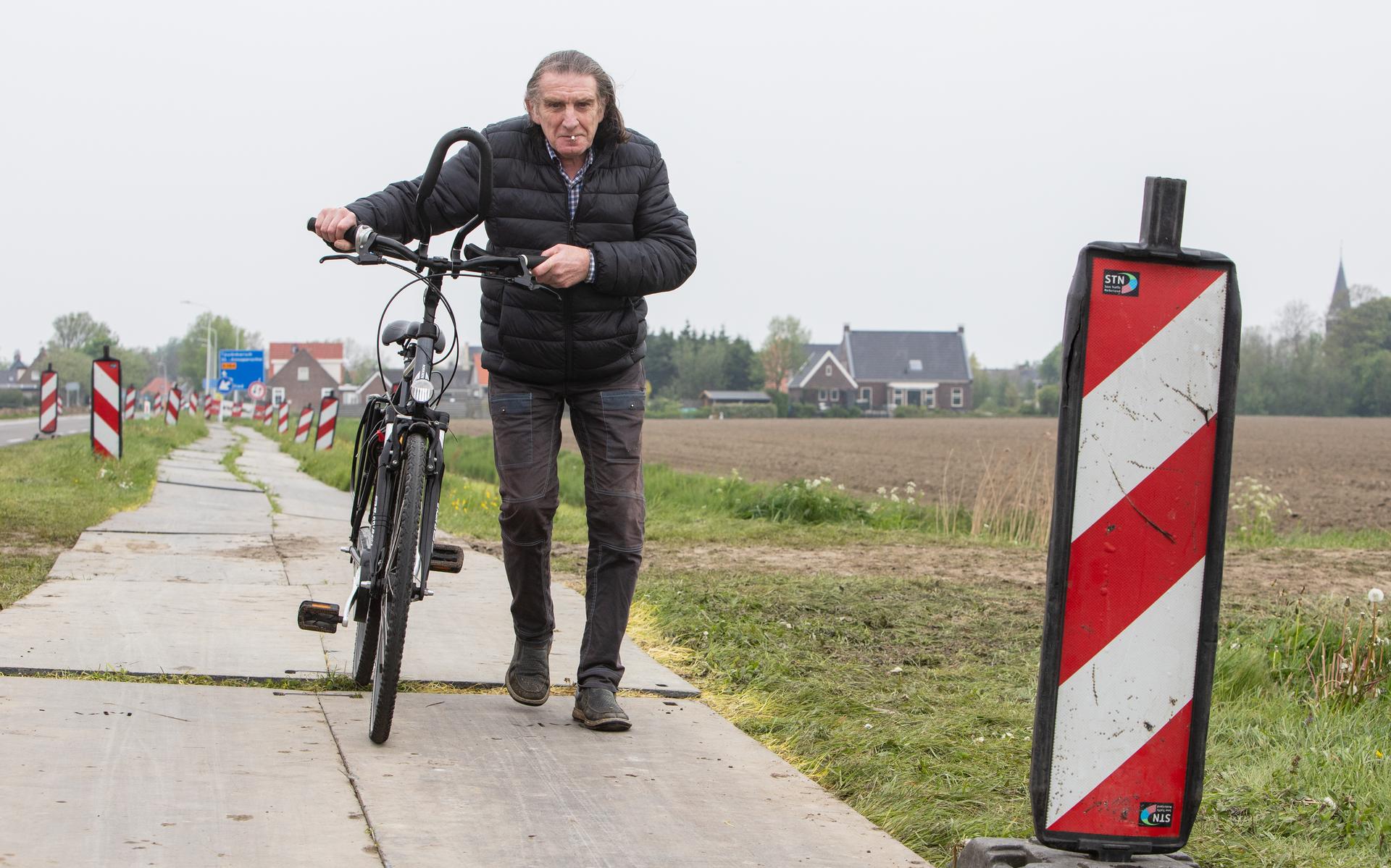 Valpartijen op 'holleknollenpad' tussen Franeker en Dongjum: 'Dit kan toch niet?' - Leeuwarder Coura