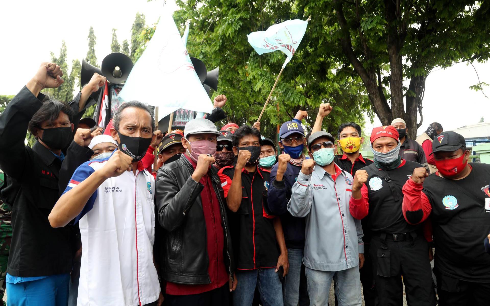 Protesten in Indonesië tegen nieuwe arbeidswet