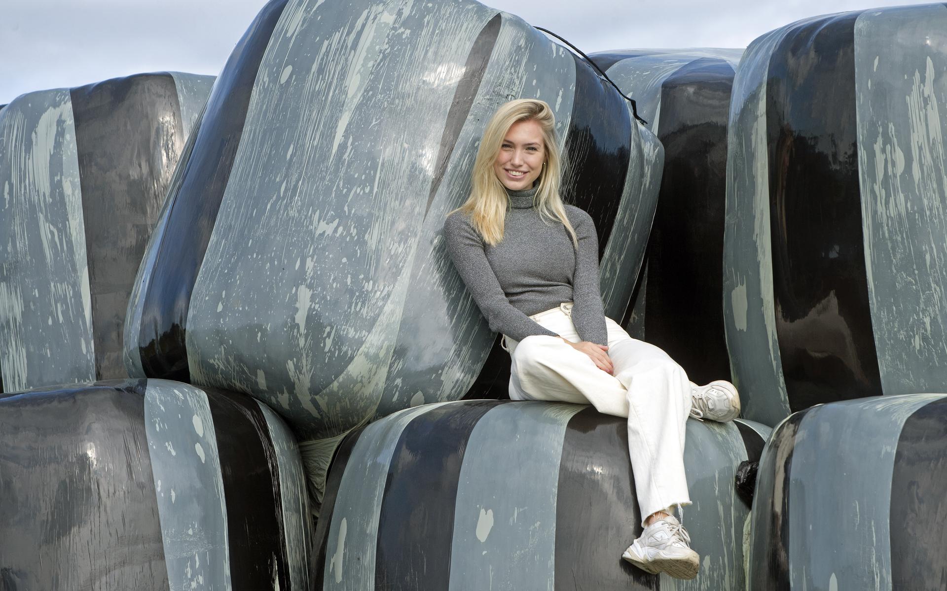 Model Akke Marije Marinus is een kind van Bornwird en vrouw van de wereld
