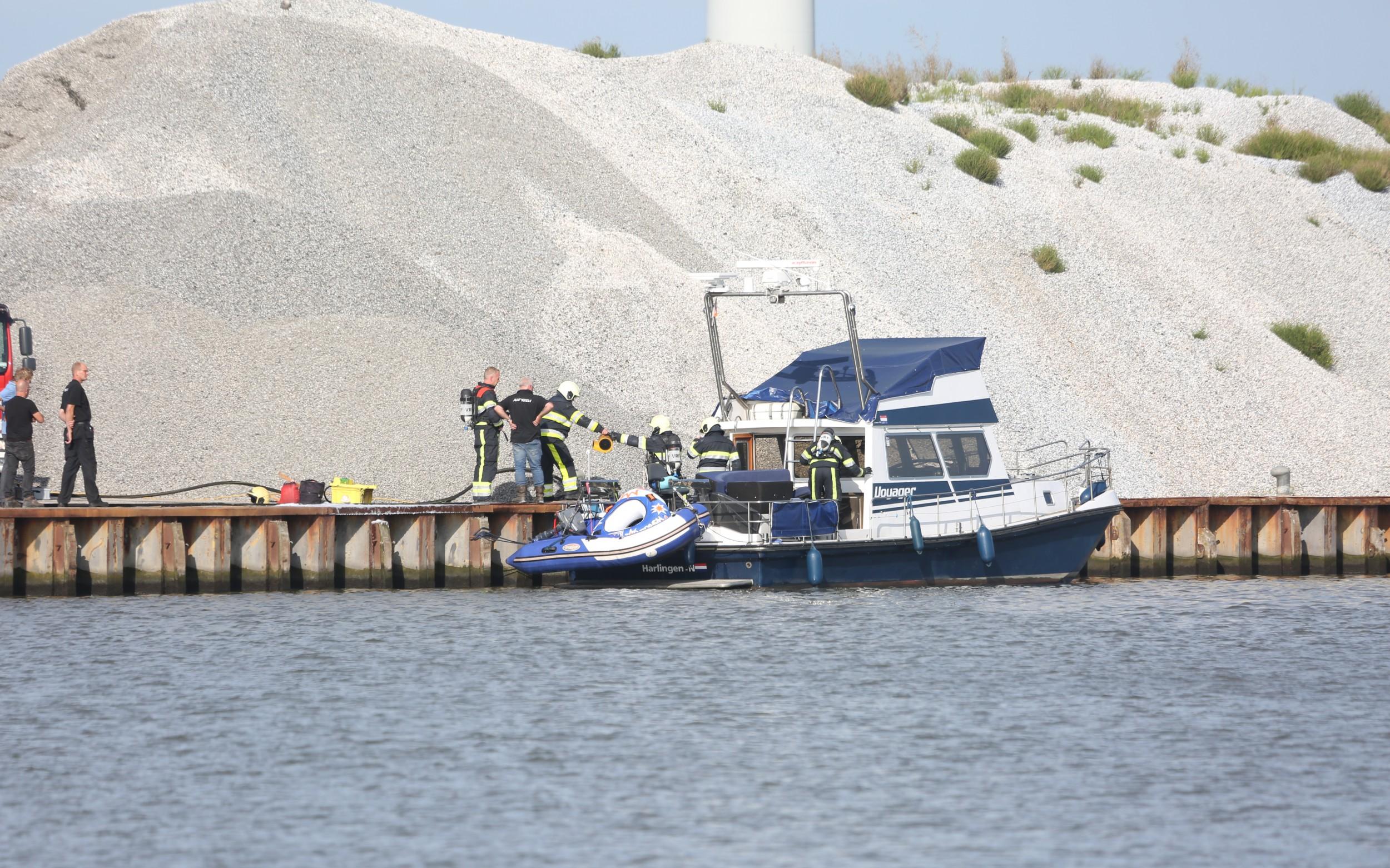 Scheepsbrand In Harlingen Gauw Geblust Leeuwarder Courant