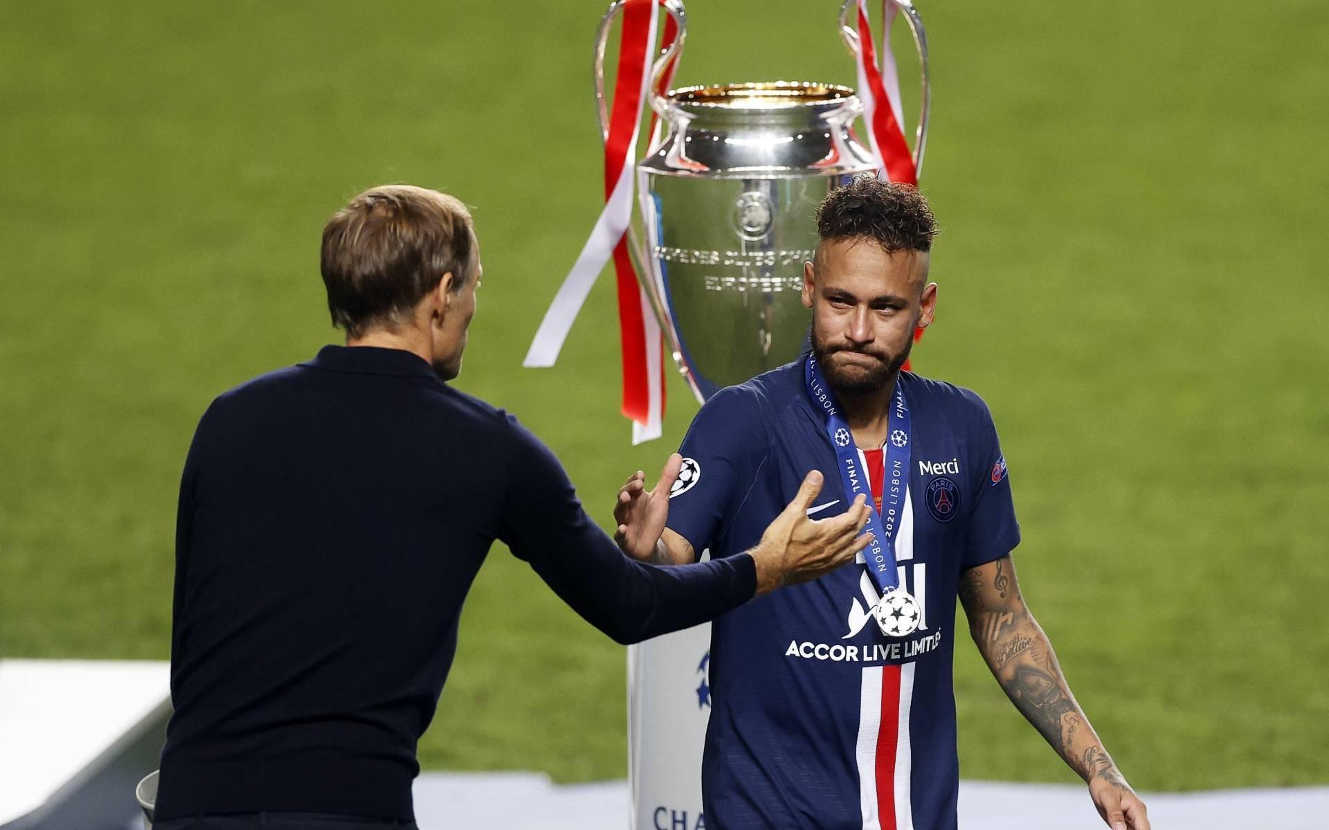 Trainer Tuchel neemt Neymar en Mbappé niets kwalijk
