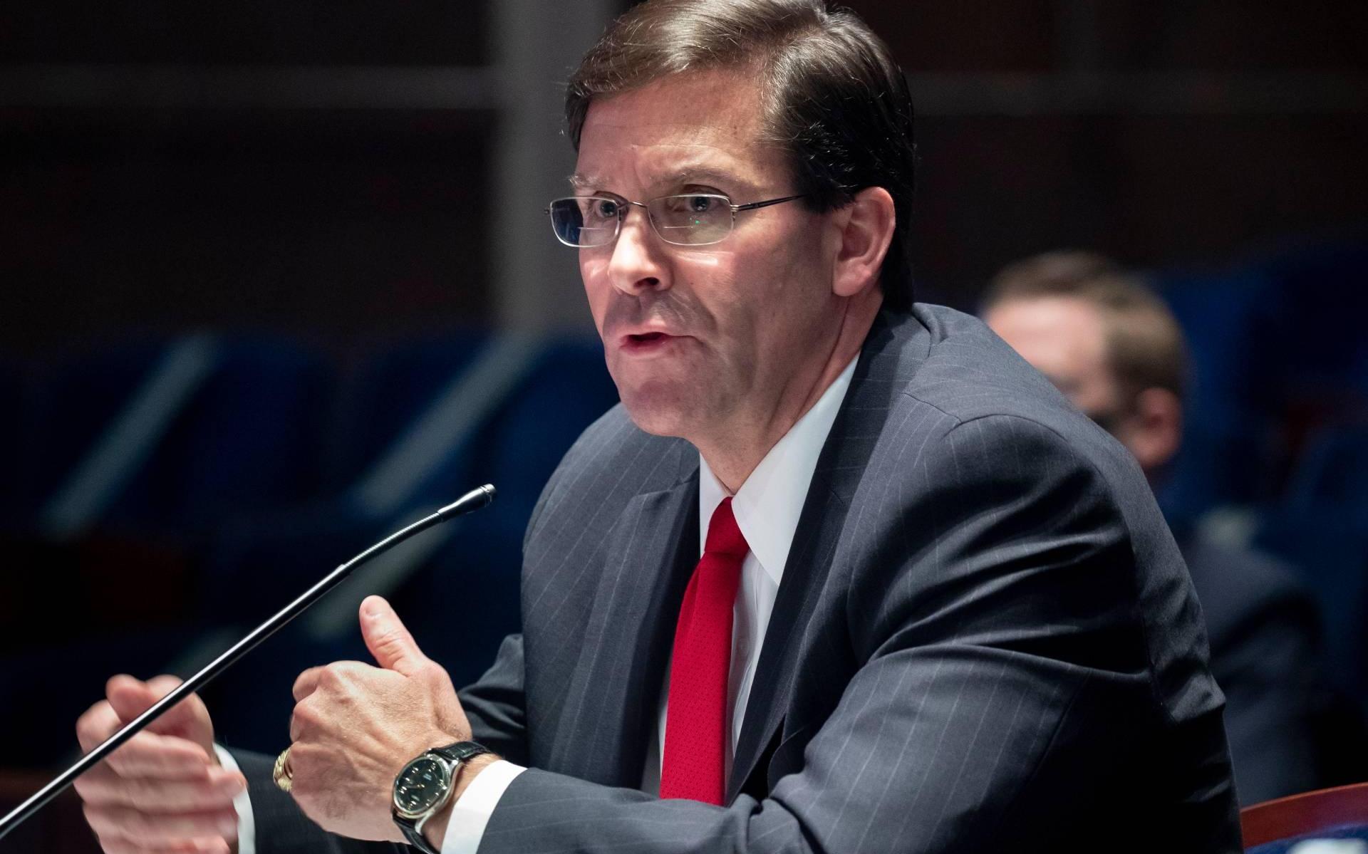 Esper: troepenmacht VS in Afghanistan wordt flink kleiner