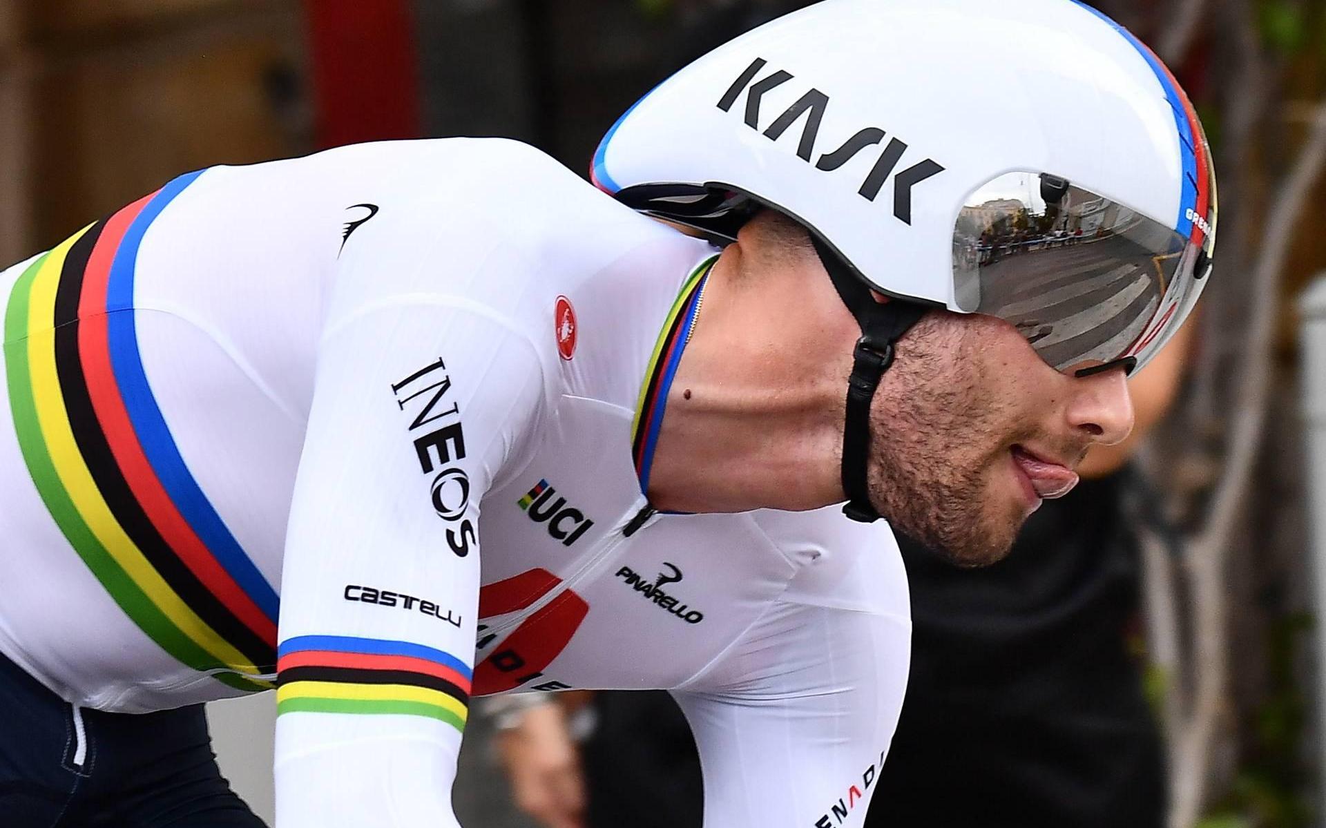 Tijdrijder Ganna wint nu ook bergrit in Giro