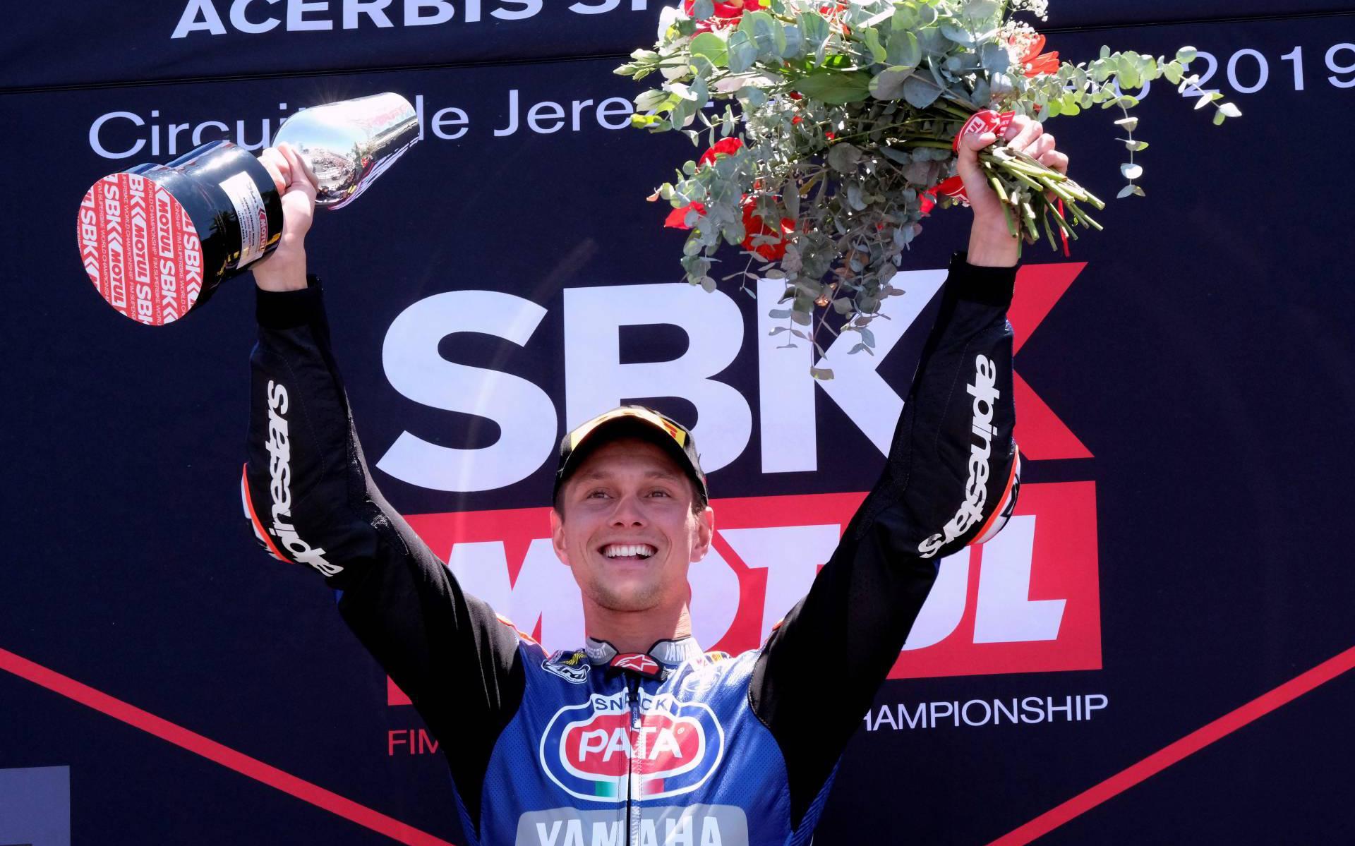 Motorcoureur Van der Mark wint tweede race in Barcelona