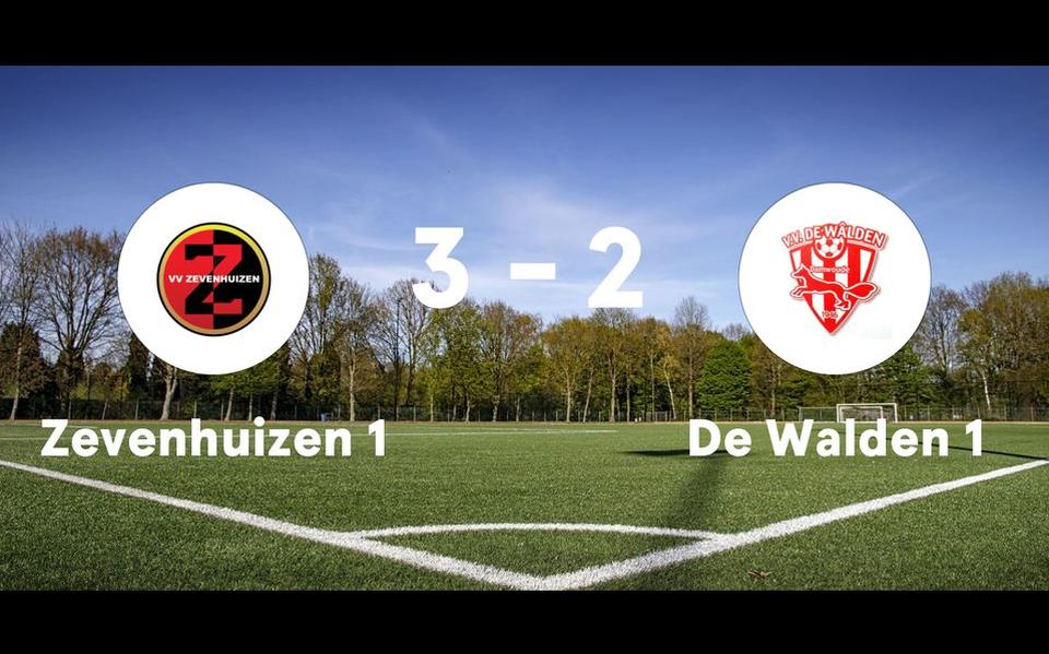 Zevenhuizen 1 wint van De Walden 1