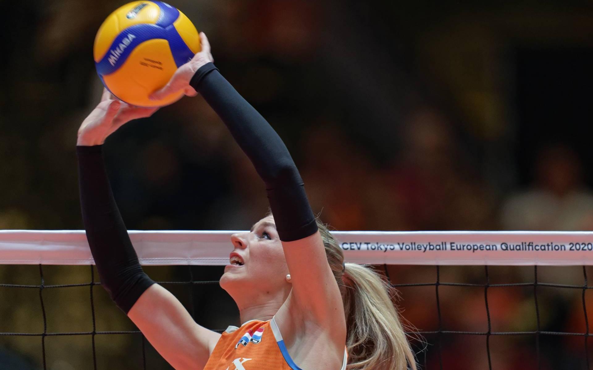 Zevende zege volleybalsters in Nations League - Leeuwarder Courant