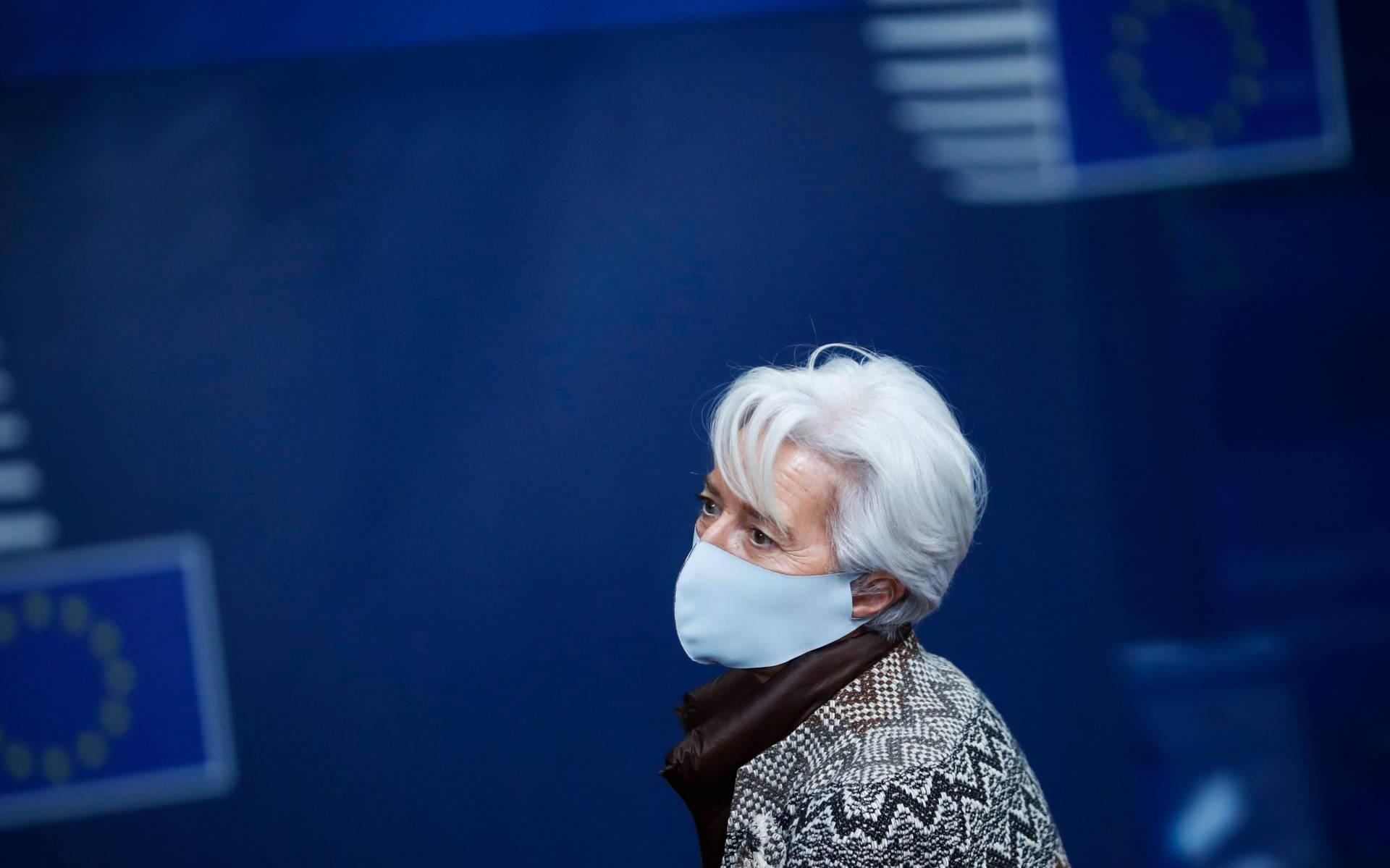 ECB-president Lagarde houdt nog vast aan economische verwachting