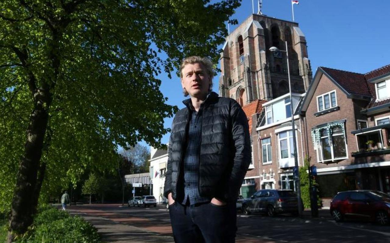Christiaan Triebert heeft met een team van The New York Times de prestigieuze Pulitzer Prize gewonnen, Hij zit vanwege de coronacrisis inmiddels al acht weken vast in Leeuwarden. FOTO NIELS WESTRA