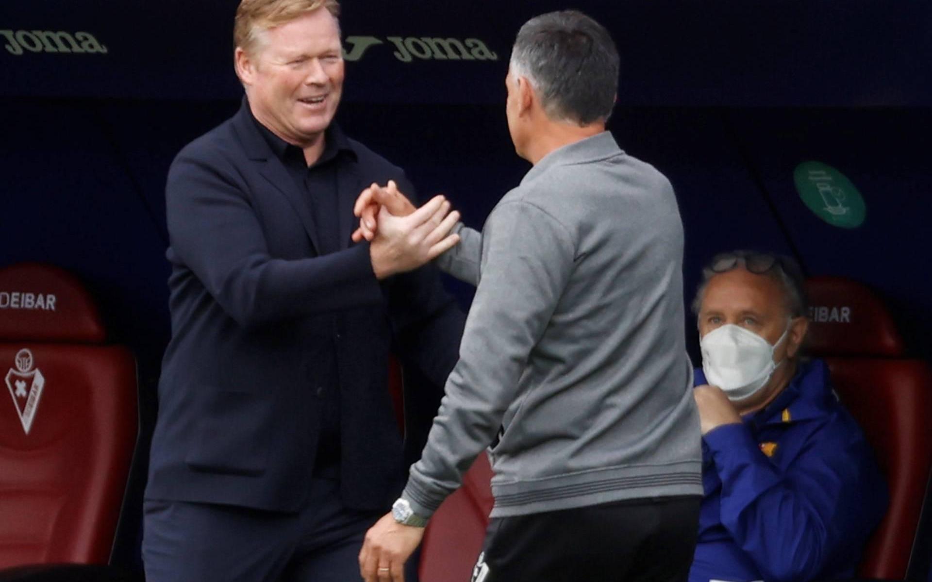 Trainer Koeman is niet heel ontevreden over seizoen met Barcelona - Leeuwarder Courant