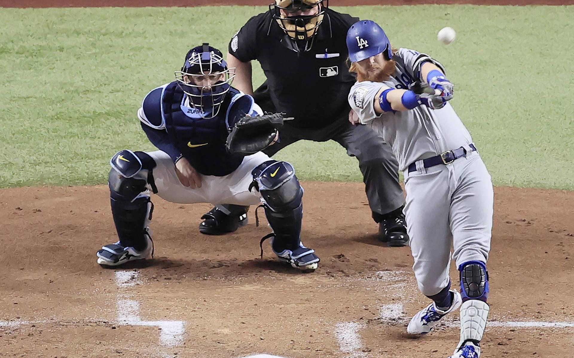 Honkballers Dodgers weer aan de leiding in World Series