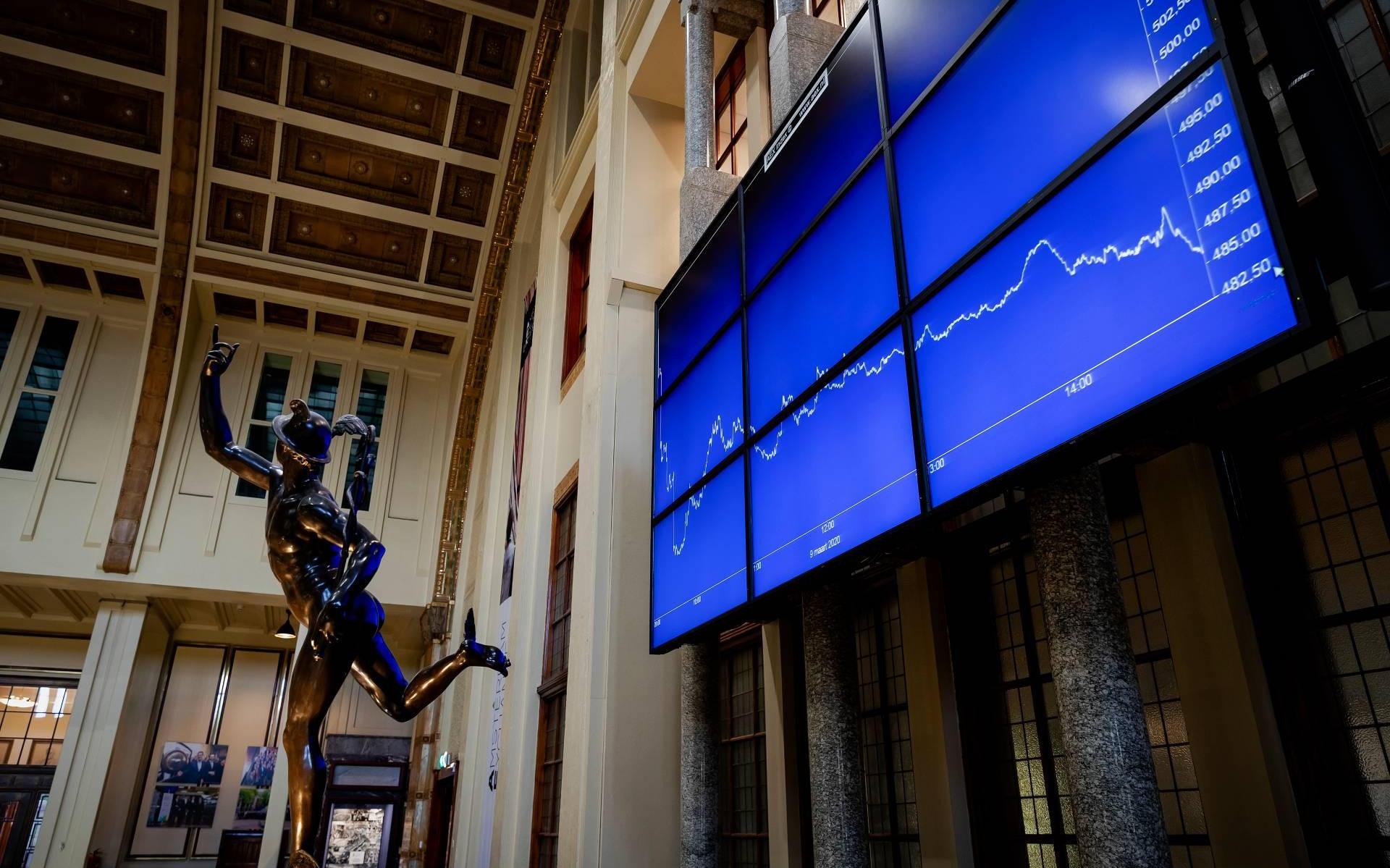 AEX opent met klein verlies
