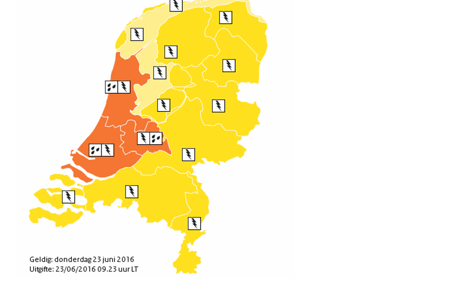 Waarschuwing Voor Onweer - Leeuwarder Courant