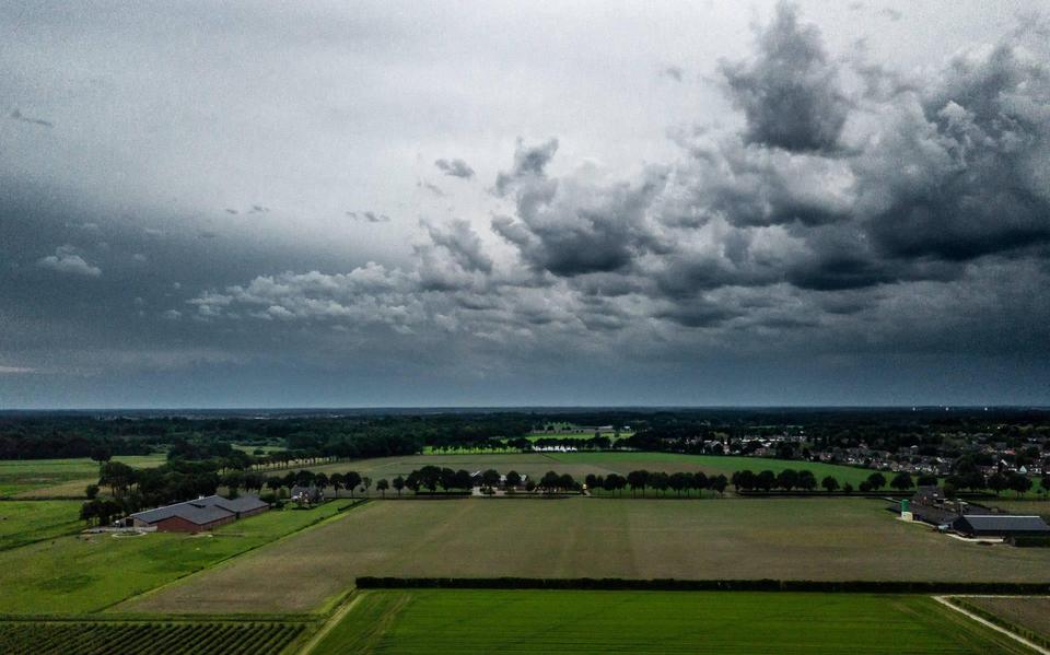 Onweersbuien verdrijven ergste hitte