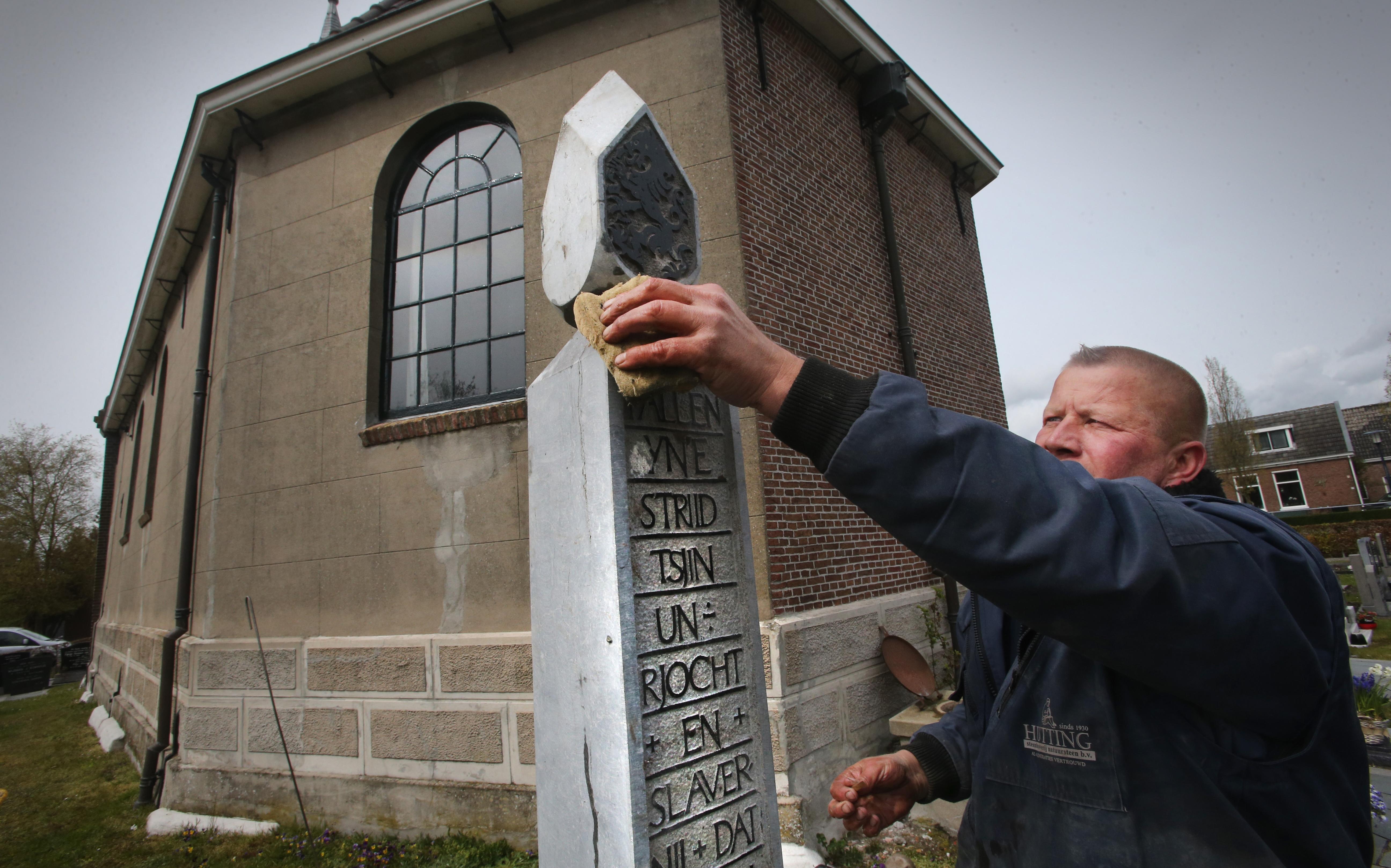Blij met restauratie verzetsmonument