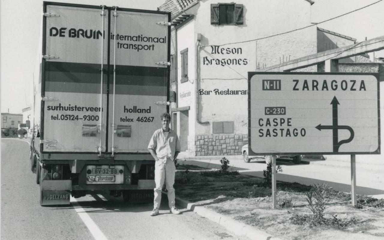 Sipke Visser onderweg in Spanje. Sipke Visser onderweg in Spanje.