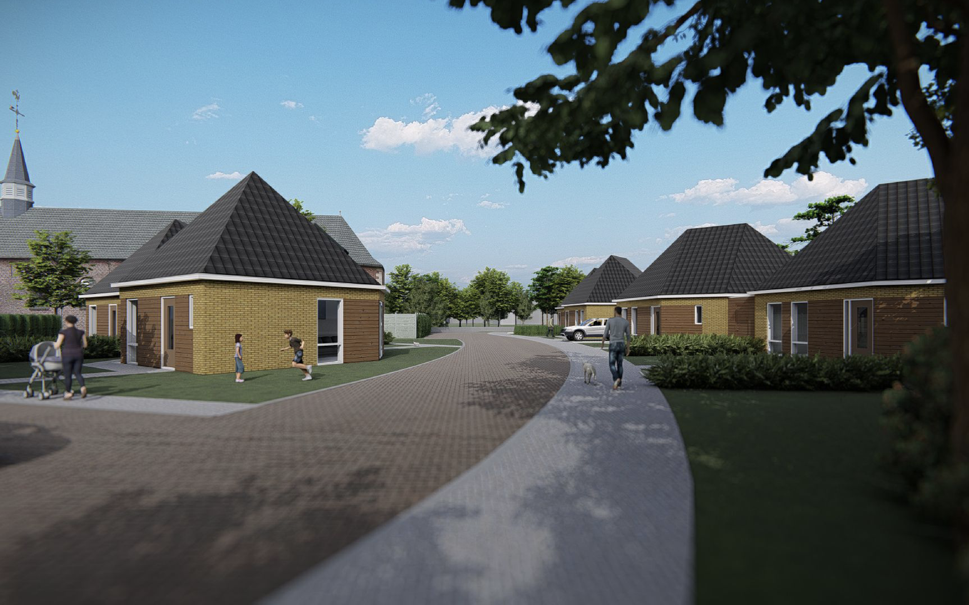 Boksum sloopt oude school en krijgt er nieuwe lokalen voor terug. Nu om in te wonen - Leeuwarder Cou