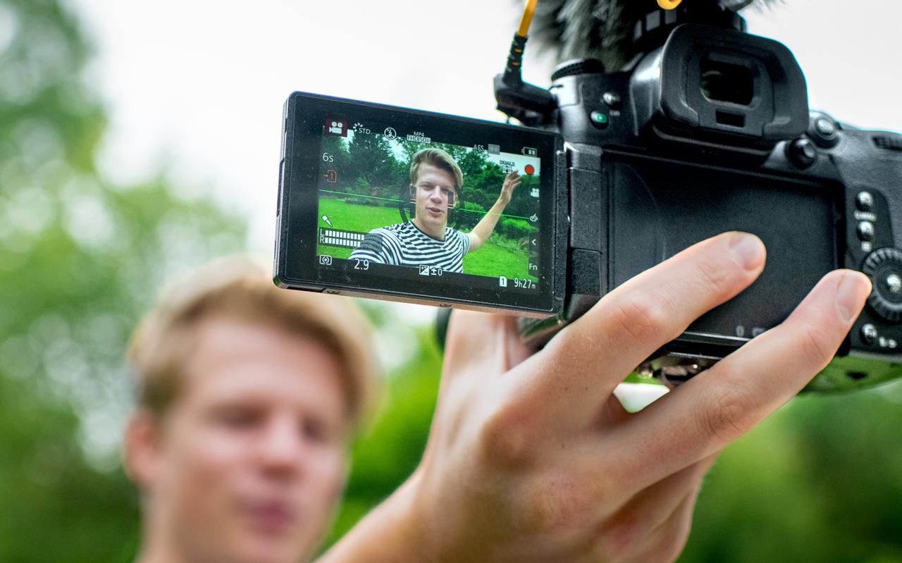 YouTuber Harm de Vries. YouTuber Harm de Vries.