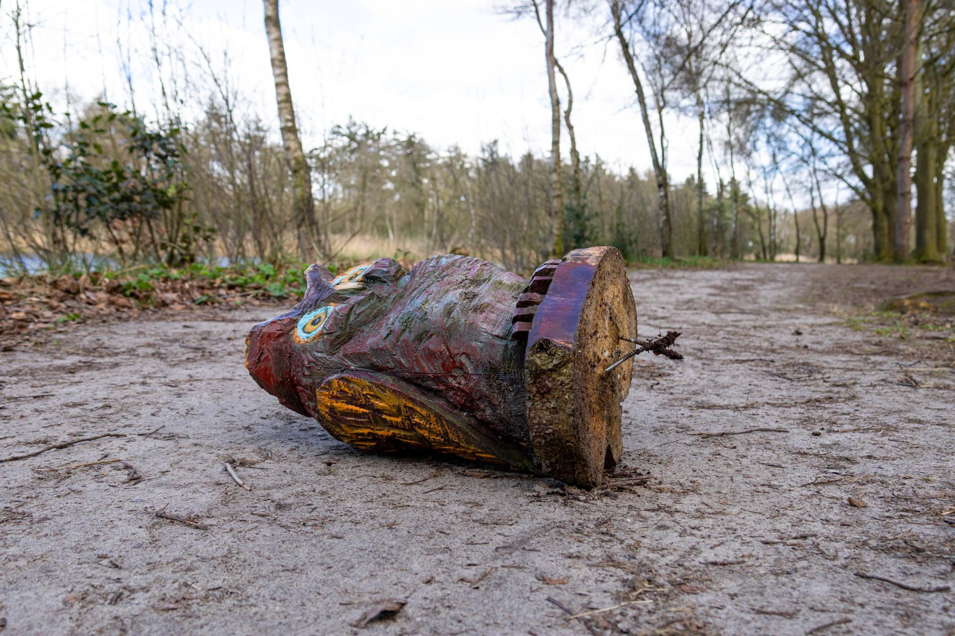 Kabouterpad in Sint Nyk toegetakeld. ‘Se hawwe alles wat der stie omskopt of yn ’e fiver smiten’