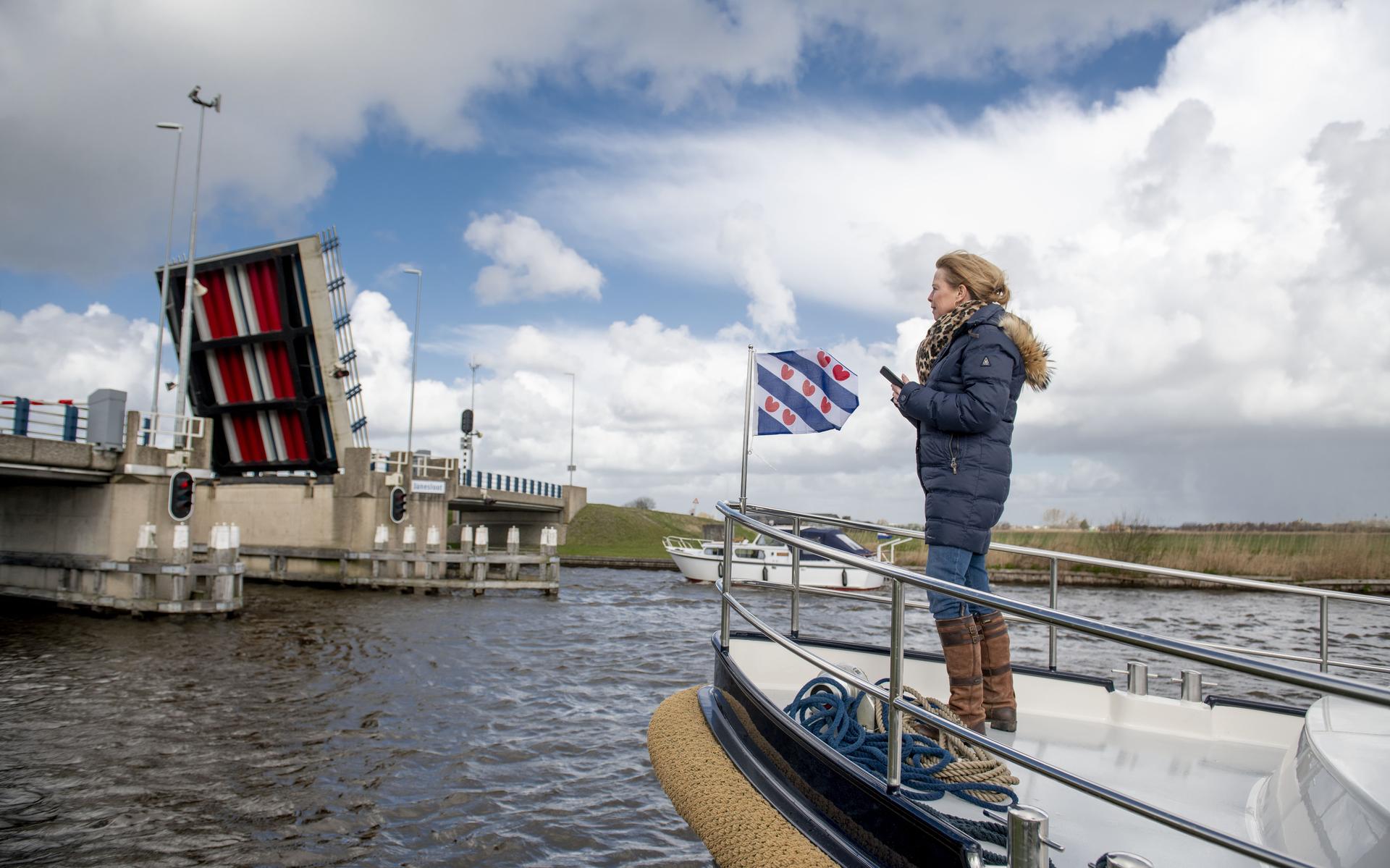 Gedeputeerde Avine Fokkens.