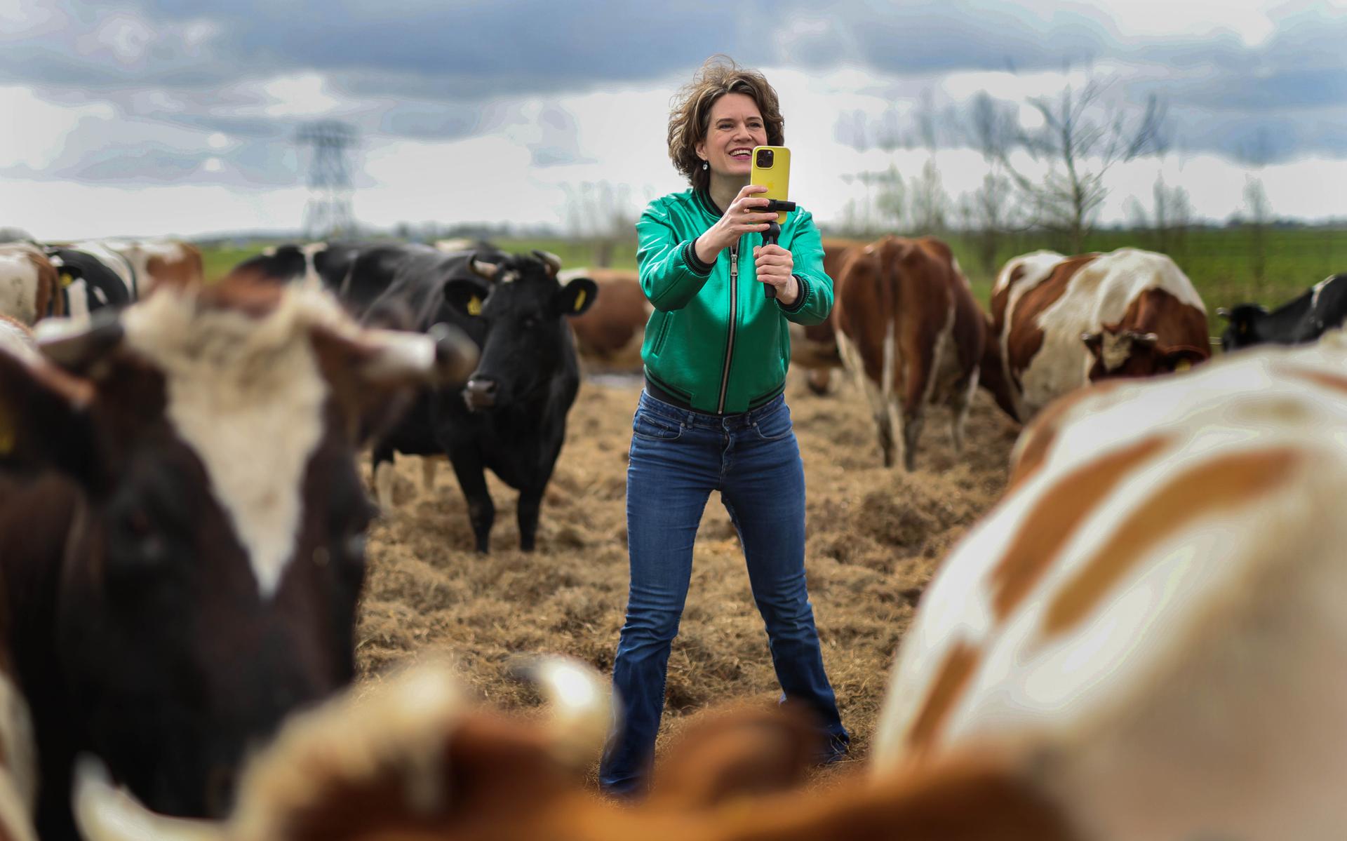 Geertje Algera di Workum è una pioniera nella fotografia con smartphone.  “Ho imparato ad affrontare le cose della fattoria.”