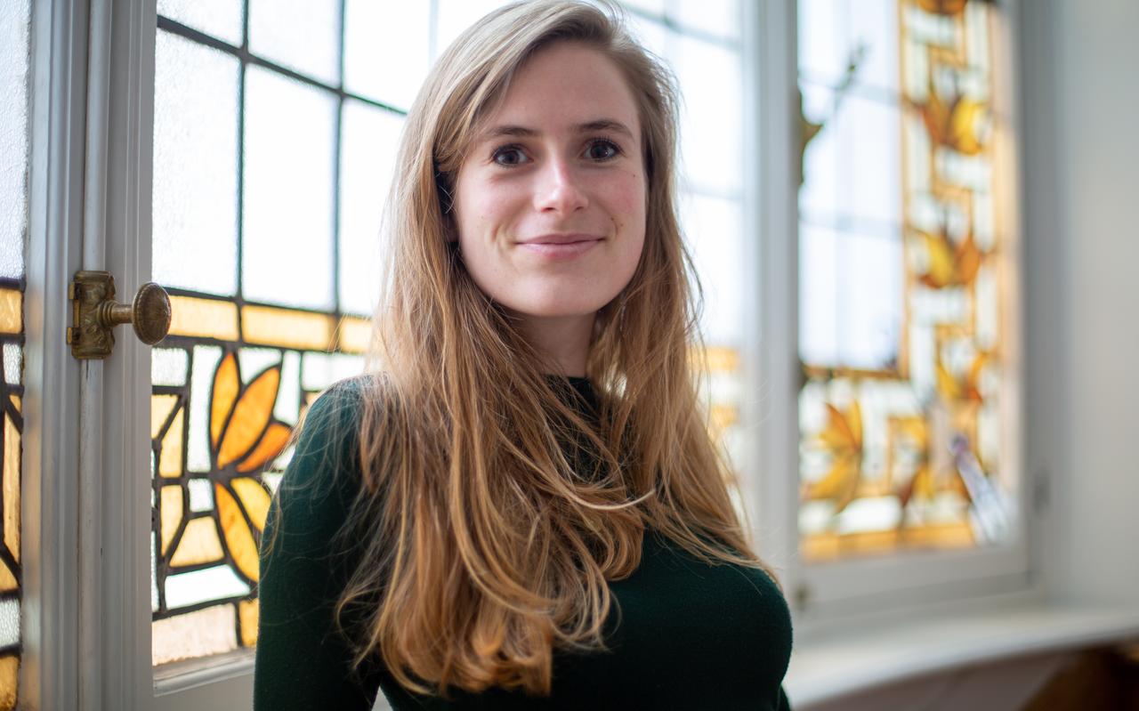 Iris Bos uit Leeuwarden voerde voor GroenLinks campagne onder Nederlanders in het buitenland. Iris Bos uit Leeuwarden voerde voor GroenLinks campagne onder Nederlanders in het buitenland.