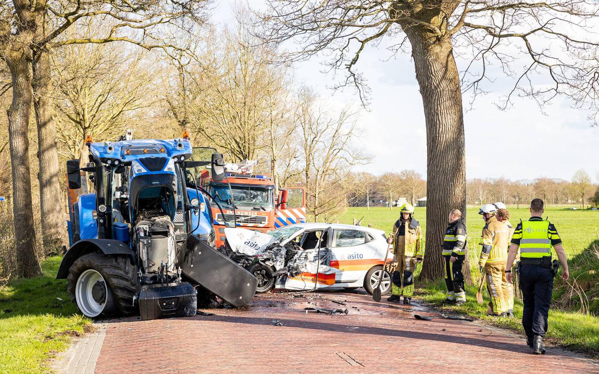 Het ongeval op de Beetsterweg in Beetsterzwaag.