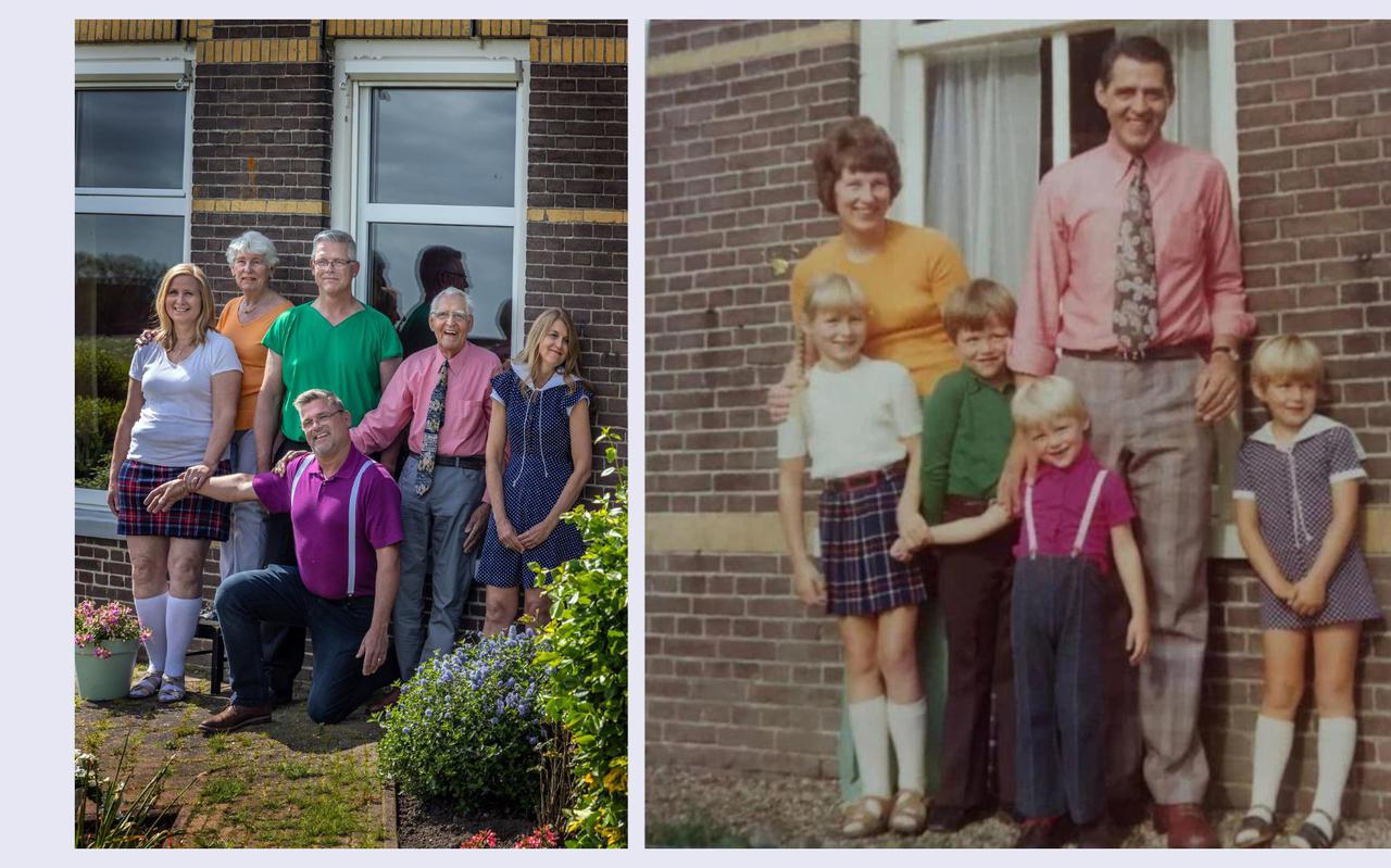 De familie Ybema, toen en nu.