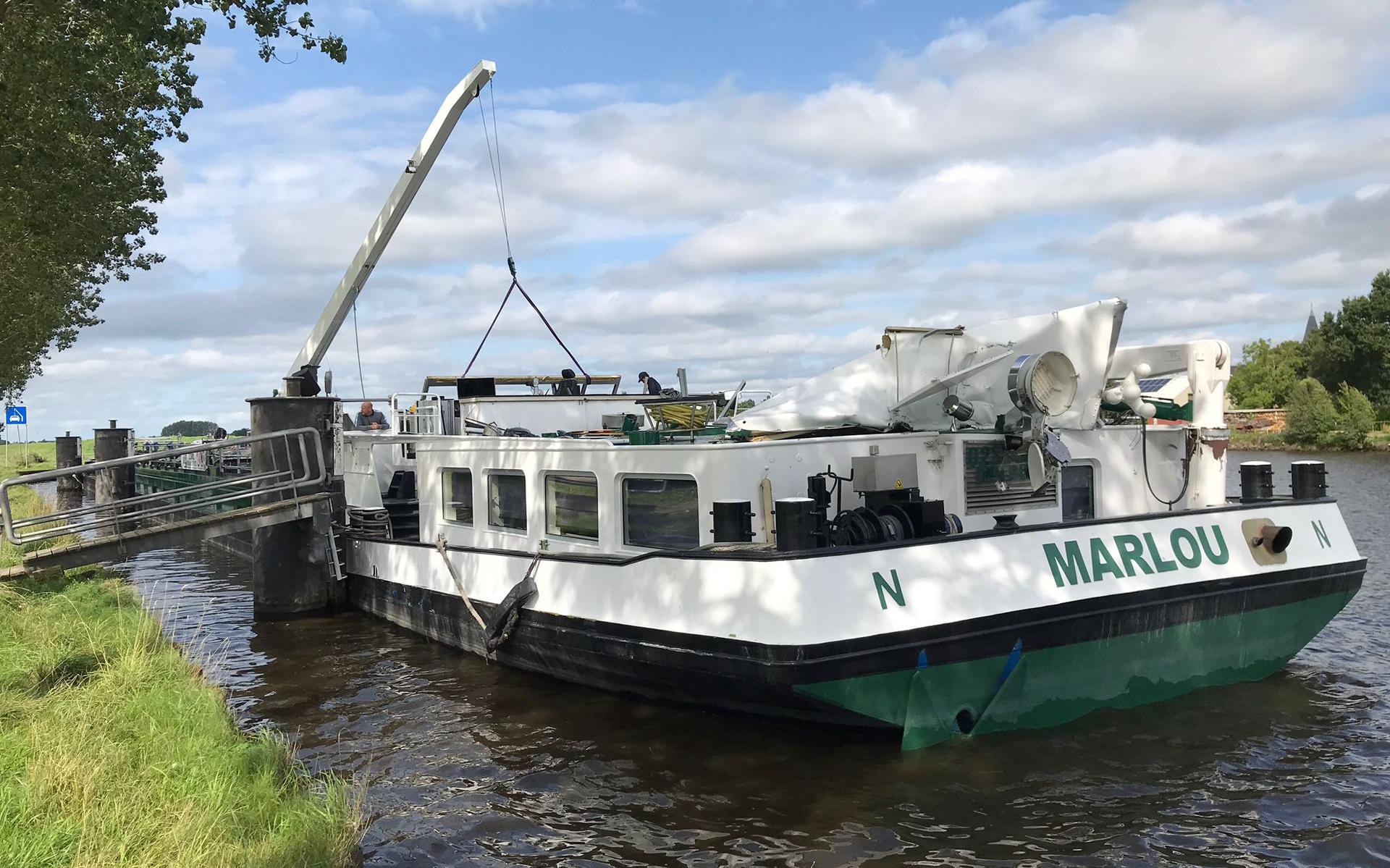 Voorwaardelijke boete voor schipper (54) voor botsing met brug bij Stroobos: 'Ik heb me vergist in v