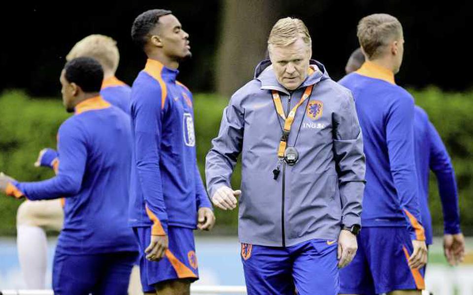 Bondscoach Ronald Koeman bereidt zich met Oranje voor op het EK 2024 in Duitsland.