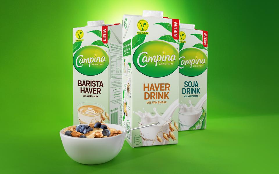 De nieuwe drinks van Campina. Foto: FrieslandCampina