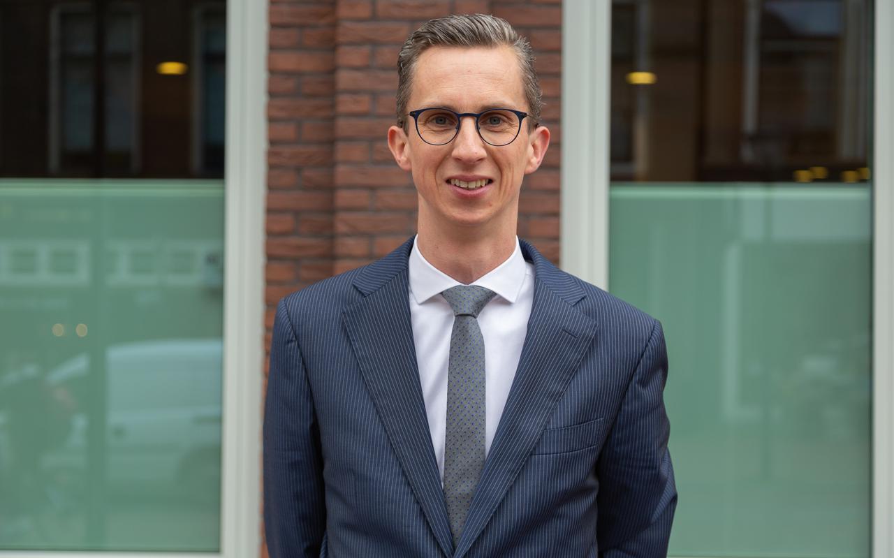 Matthijs de Vries, lijsttrekker van de ChristenUnie Fryslân.