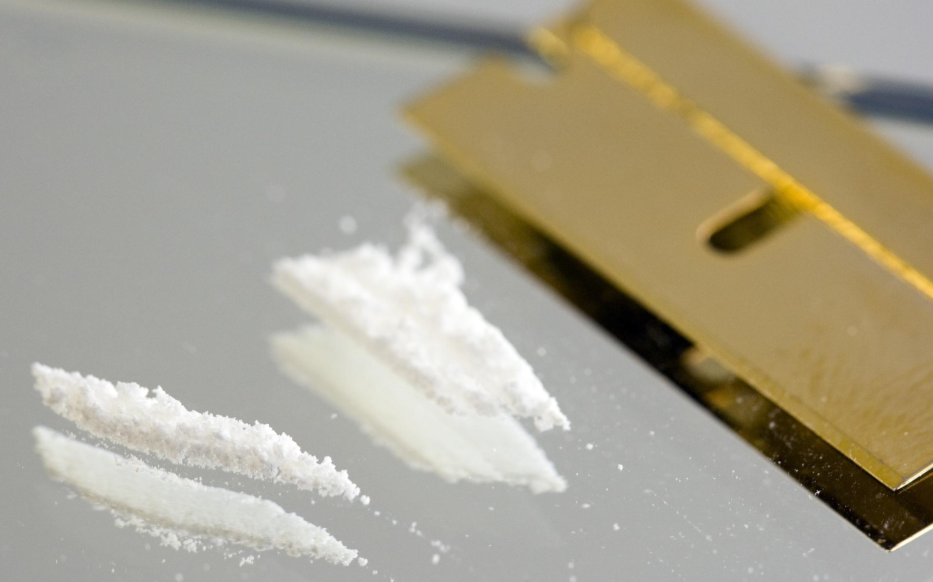 Cocaïne, ter illustratie.
