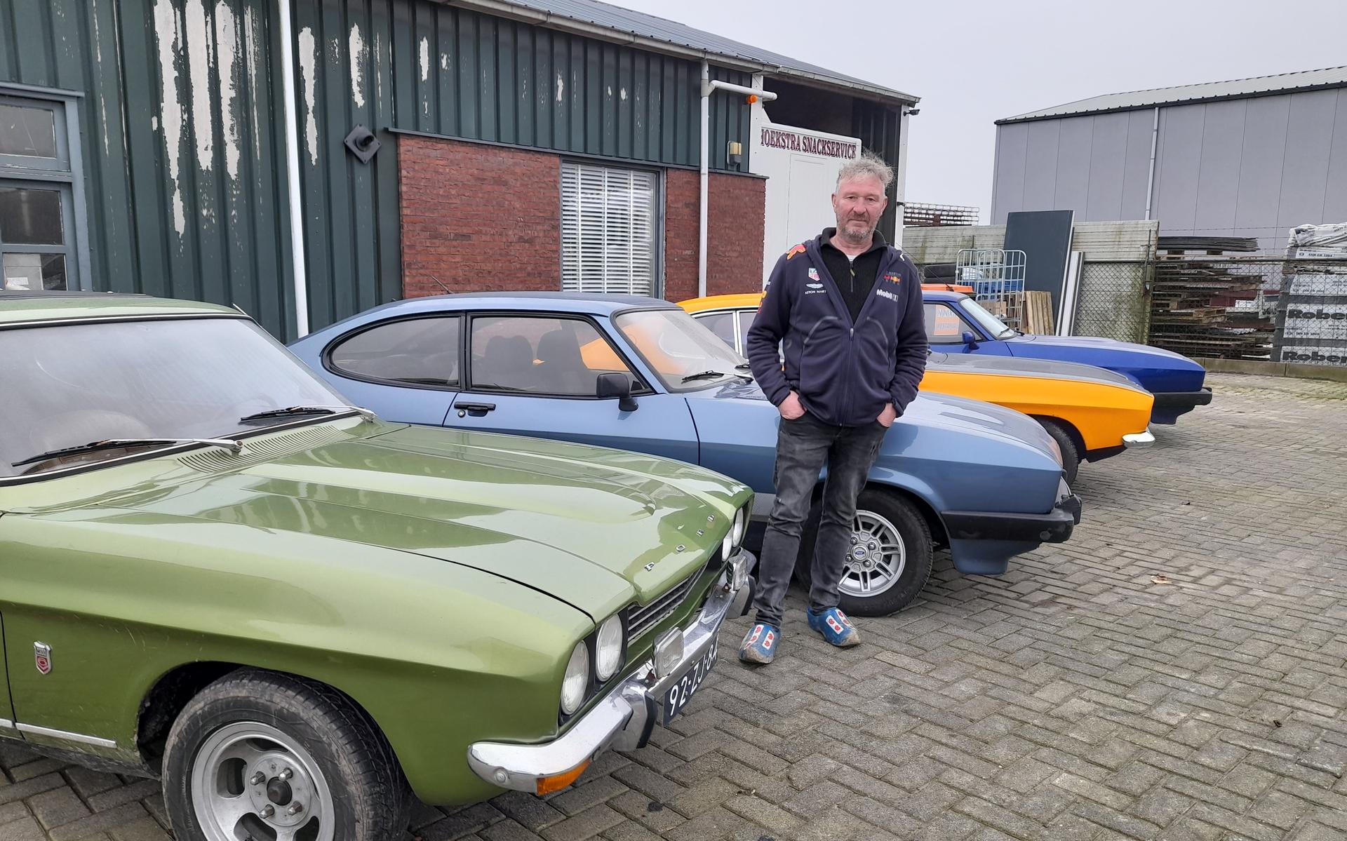 Waarom de Ford Capri zo speciaal is? Oldtimer-liefhebber Teun Hoekstra uit Buitenpost vertelt over z