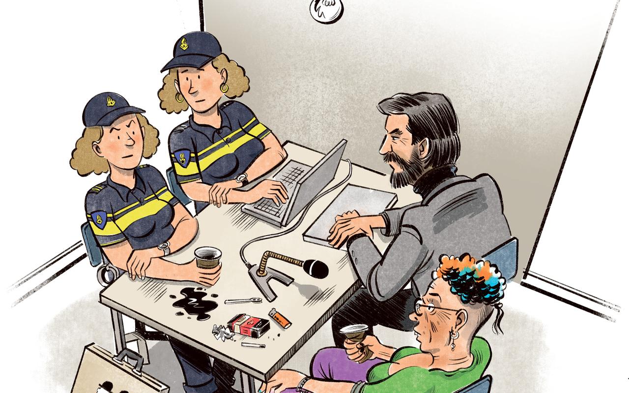 Illustratie Gerco van Beek. Illustratie Gerco van Beek.