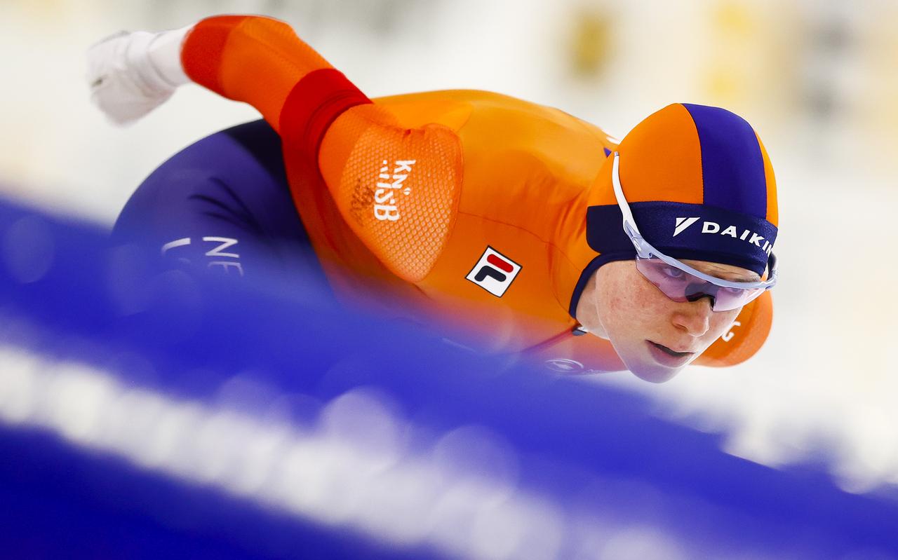 Reina Anema, hier in actie bij de World Cup in januari, stapt over naar de ploeg van Jac Orie. Reina Anema, hier in actie bij de World Cup in januari, stapt over naar de ploeg van Jac Orie.