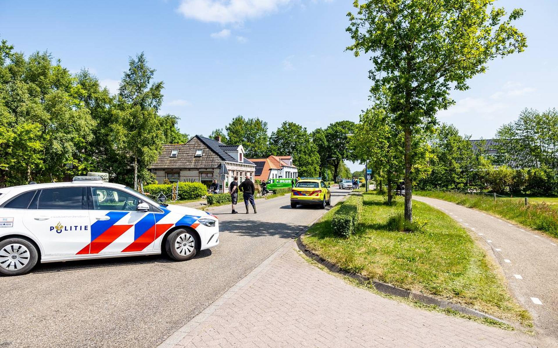 De politie doet onderzoek naar de toedracht van het ongeval.