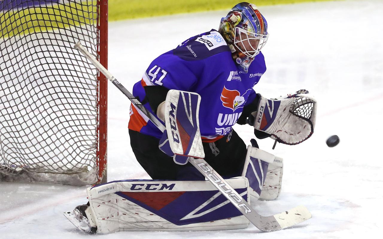 Flyers-goalie Martijn Oosterwijk.