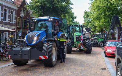 De bijeenkomst was een direct gevolg van de boerenacties eerder dit jaar bij het provinciehuis in Leeuwarden.