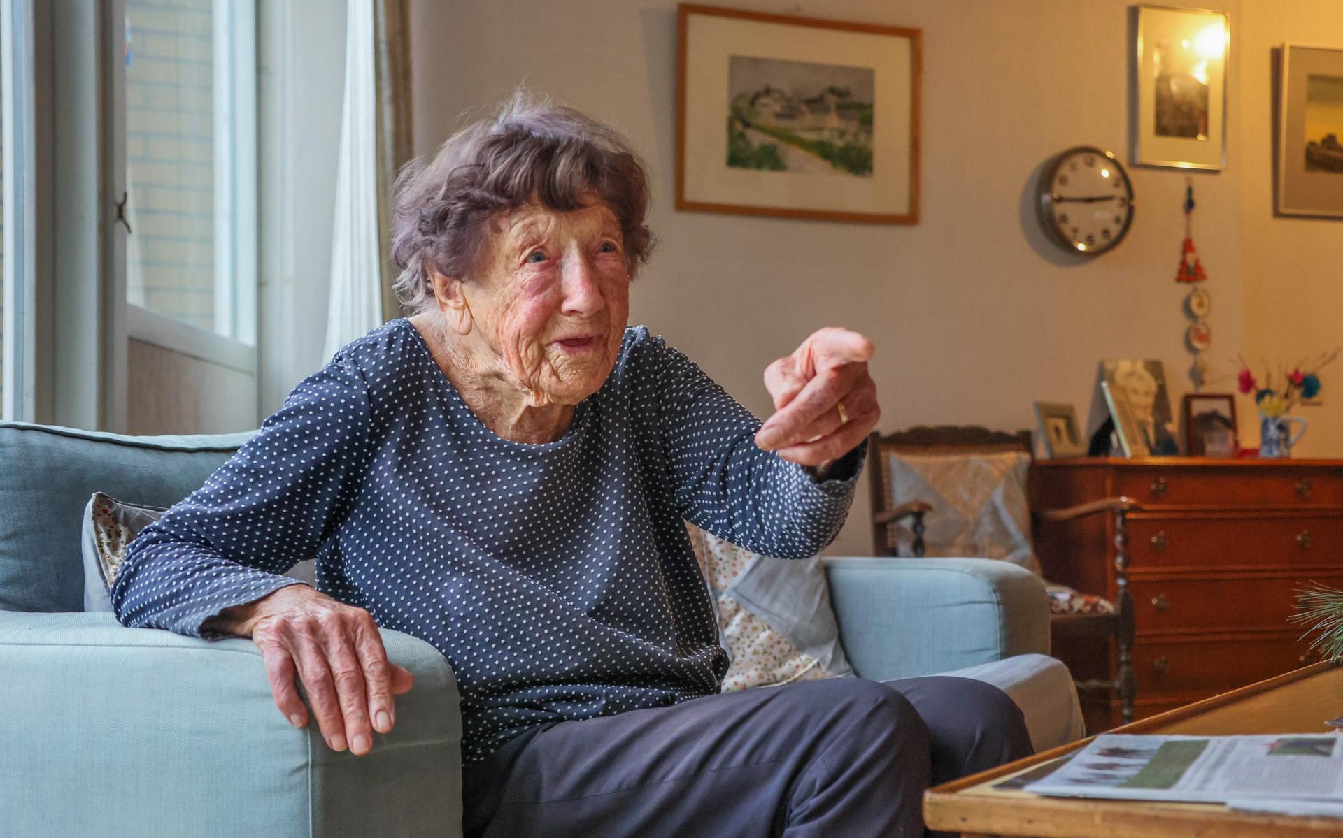 Aaf de Wilde-Vos uit Bakhuizen is 105: 'Dat zit hem in de genen'