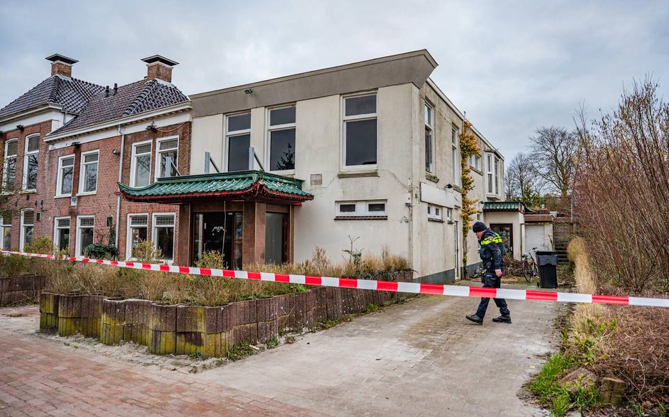 Het drugslab was gevestigd een voormalig wokrestaurant in Dokkum.