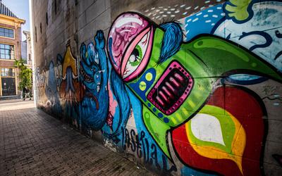 Street Art in Groningen.