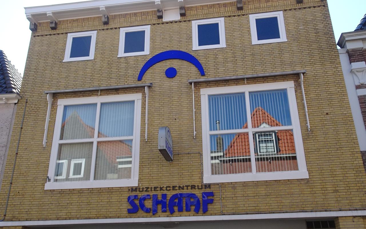 Zalen Schaaf aan de Breedstraat in Leeuwarden. Zalen Schaaf aan de Breedstraat in Leeuwarden.