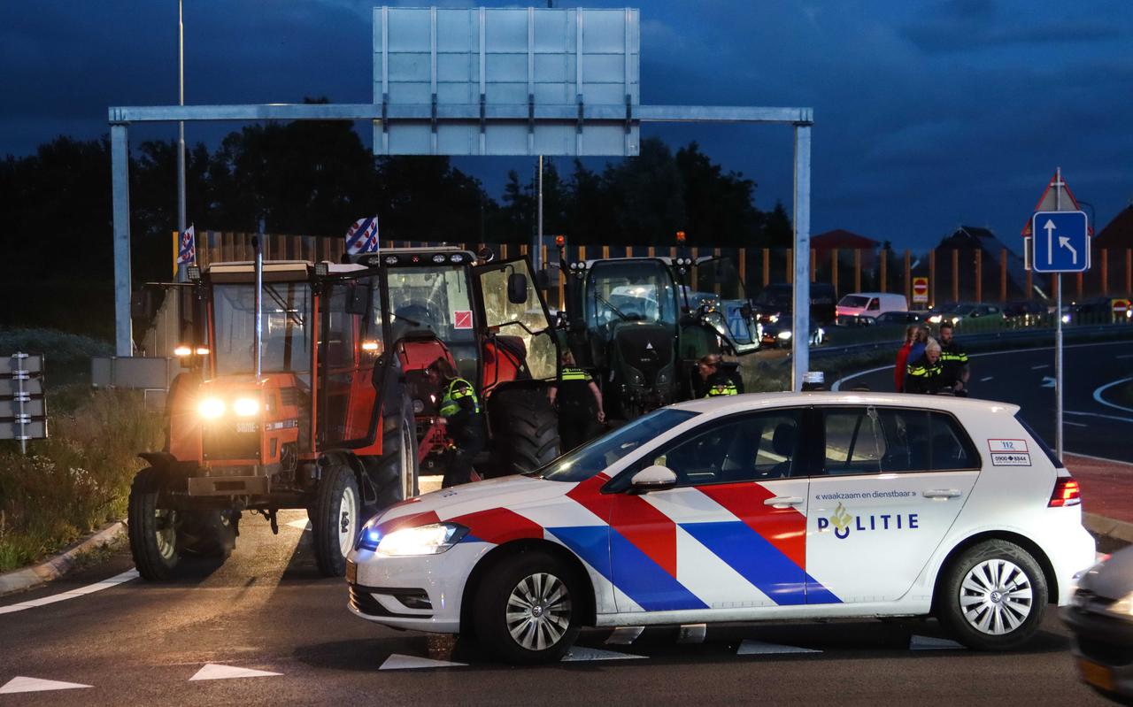 Het boerenprotest in Heerenveen waarbij boerenzoon Jouke door een agent werd beschoten, leidde tot veel desinformatie op de sociale media. 
