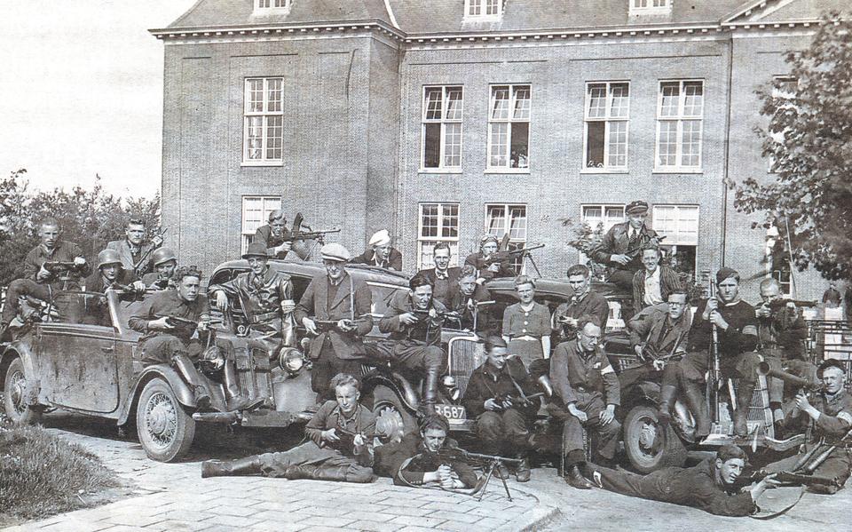 Verzetsgroep Smallingerland 1945.